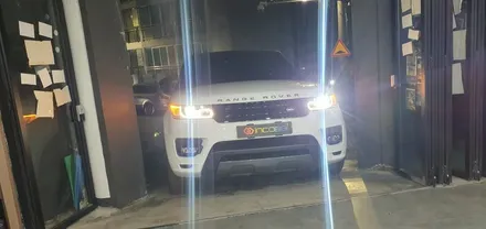 랜드로버 레인지로버 스포츠 HID 벌브 D3S 교체 광량업 / 부산,김해