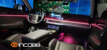 디 올 뉴 그랜저 GN7 엠비언트 라이트 부산 인코브 영업용 택시도시공 합니다. / 부산,김해