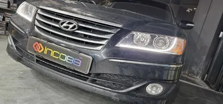 부산 럭셔리 그랜저 TG 아이라인 광량업 LED전조등 교체 / 부산,김해
