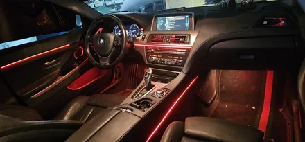 부산 엠비언트 라이트 BMW 6시리즈 무드램프 조명 시공 후기 / 부산,김해