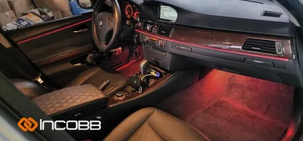 부산 BMW 3시리즈 E90 엠비언트 라이트 수입차 맛집 인코브 / 부산,김해