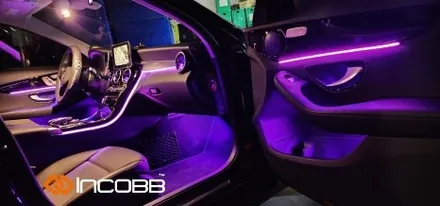 부산 엠비언트 라이트 벤츠 c클래스 W205 인코브 디자인 시공편 / 부산,김해