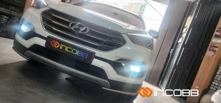 부산LED안개등 싼타페더프라임 인코브 필립스 36W LED안개등 전구 교체 장착 후기 / 부산,김해