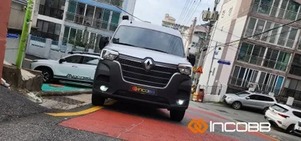 부산 르노 마스터 밴 인코브 LED 안개등 교체 장착 후기 / 부산,김해