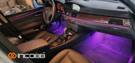 부산 BMW 3시리즈 E90 엠비언트 라이트 수입차 맛집 인코브 / 부산,김해