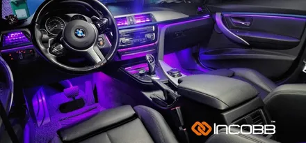 BMW F30 3시리즈 엠비언트 라이트 인코브 제품 시공 / 부산,김해