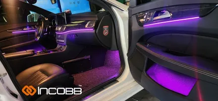 벤츠 CLS W218 엠비언트 라이트 부산 인코브 / 부산,김해