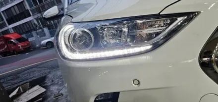 부산 아반떼AD 헤드라이트 LED 데이라이트 고장 불량 수리 인코브에서 해결 했어요 / 부산,김해