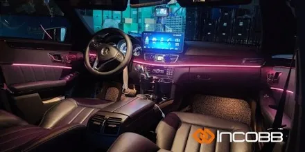 부산 엠비언트 라이트 벤츠 E클래스 W212 인코브 디자인 시공편 / 부산,김해