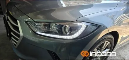김해부산 아반떼 AD  데이라이트 DLR 주간주행등 고장 수리 인코브 본사 / 부산,김해