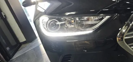 아반떼AD DRL(데이라이트 주간주행등) 부분 점등 불량 고장 한번에 해결 / 부산,김해