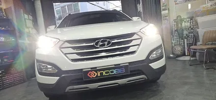 공임 포함 양쪽 14만원 HID 전구 교체 LED 전조등 광량 업그레이드 싼타페 DM 야간 시야 개선 반사판 교체까지 한 번에 인코브 본사 / 부산,김해
