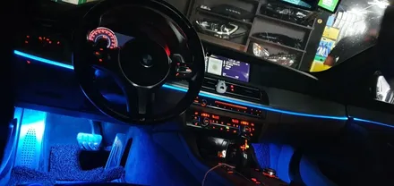 BMW E60 엠비언트 무드등은 인코브에서 / 부산 엠비언트 전문점 / 부산,김해