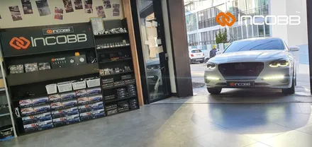 부산 IG 그랜저 LED 데이라이트 교체 인코브 / 튜닝 무빙 턴시그널 DRL / 부산,김해