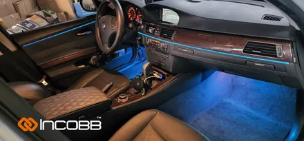 부산 BMW 3시리즈 E90 엠비언트 라이트 수입차 맛집 인코브 / 부산,김해