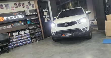 부산 LED 전조등 코란도c 장착 광도미달 전구 노화 반사판 손상 / 부산,김해