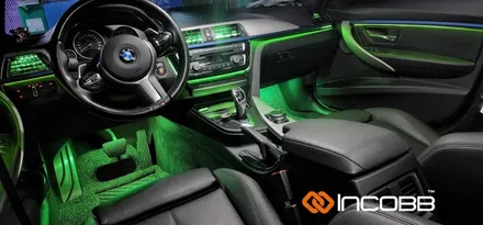 BMW F30 3시리즈 엠비언트 라이트 인코브 제품 시공 / 부산,김해