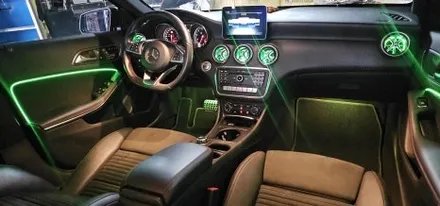 벤츠  CLA 엠비언트 라이트 / 부산,김해
