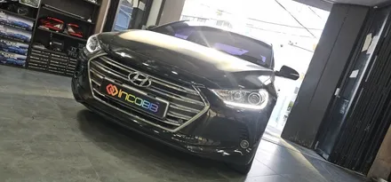 아반떼AD DRL(데이라이트 주간주행등) 부분 점등 불량 고장 한번에 해결 / 부산,김해