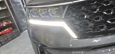 파격 할인 19만 쏘렌토 MQ4 데이라이트 DRL 주간주행등 황변 변색 수리 해결 인코브 본사 / 부산,김해