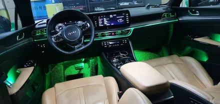 부산 K5 DL3 엠비언트 ON/OFF 비교!! 가장 완벽한 엠비언트 시스템 (인코브 엠비언트 MIX 버전) / 부산,김해