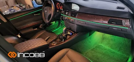 부산 BMW 3시리즈 E90 엠비언트 라이트 수입차 맛집 인코브 / 부산,김해