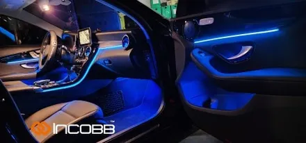 부산 엠비언트 라이트 벤츠 c클래스 W205 인코브 디자인 시공편 / 부산,김해