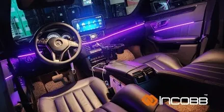 부산 엠비언트 라이트 벤츠 E클래스 W212 인코브 디자인 시공편 / 부산,김해