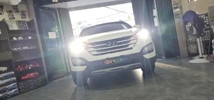 양쪽 33만 싼타페DM 반사판 교체 광도 불합격  자동차 정기 검사에서 불합격 이유 해결 인코브 본사 매장 / 부산,김해