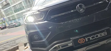 양쪽 14만 G4 렉스턴 스포츠 HID 벌브 전구 교체 D8S 제논라이트 LED전조등 헤드라이트 광량업그레이드 / 부산,김해