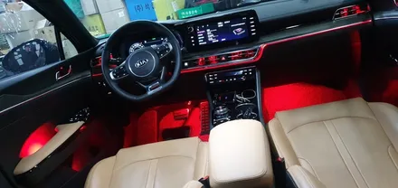 부산 K5 DL3 엠비언트 ON/OFF 비교!! 가장 완벽한 엠비언트 시스템 (인코브 엠비언트 MIX 버전) / 부산,김해