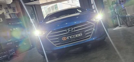 한정 수량 10대 14만 부산 아반떼AD HID D5S 벌브 교체 광량업그레이드 예방 정비 / 부산,김해