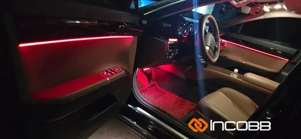 부산 디 올 뉴 그랜저 GN7 엠비언트 라이트 오프라인 장착 할인 행사 인코브와 세련된 실내를 완성하세요 / 부산,김해