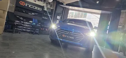 한정 수량 10대 14만 부산 아반떼AD HID D5S 벌브 교체 광량업그레이드 예방 정비 / 부산,김해