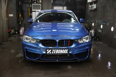 BMW 3시리즈 락그레이 시멘트 전체랩핑 청라랩핑 / 광진구, 성수, 송파