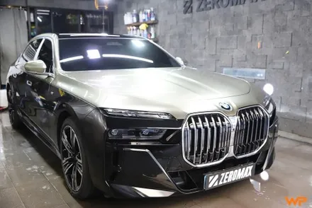 BMW 7시리즈 투톤랩핑 듀오톤랩핑 가격 장안동랩핑 / 광진구, 성수, 송파
