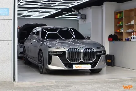 BMW 7시리즈 상단 투톤랩핑 비닐프로그 하이그로시 블랙 광진구랩핑 / 광진구, 성수, 송파