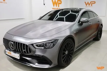 벤츠 GT43 AMG 랩핑제거 및 전체랩핑 재시공 장안동 / 광진구 중곡동
