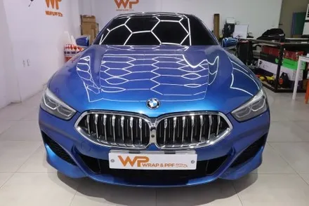 BMW 840I 크롬죽이기 8시리즈 블랙 크롬딜리트 / 광진구 중곡동