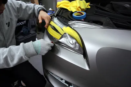 BMW 5시리즈 랩핑 할인된 가격? 근데 퀄리티는 할인 안 해요. / 광진구, 성수, 송파