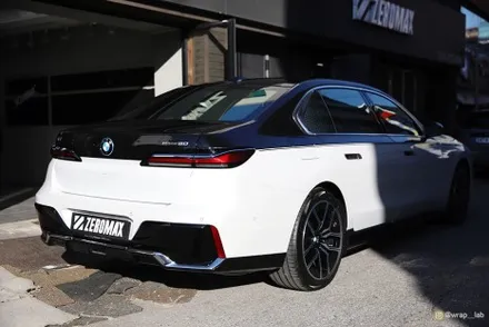 김포일산 BMW i7 하단투명PPF 상단블랙PPF 투톤 만들기 / 광진구, 성수, 송파