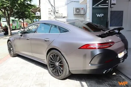 벤츠 GT43 AMG 랩핑제거 및 전체랩핑 재시공 장안동 / 광진구 중곡동