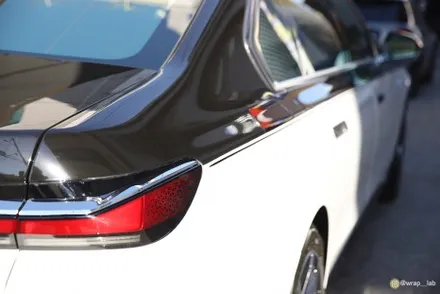 김포일산 BMW i7 하단투명PPF 상단블랙PPF 투톤 만들기 / 광진구, 성수, 송파