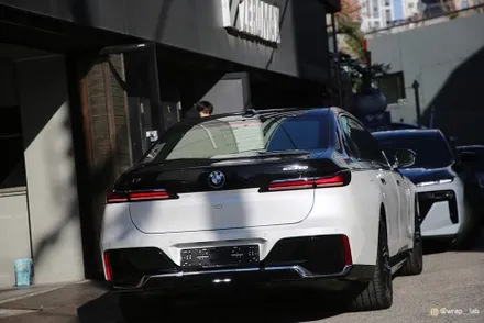 김포일산 BMW i7 하단투명PPF 상단블랙PPF 투톤 만들기 / 광진구, 성수, 송파