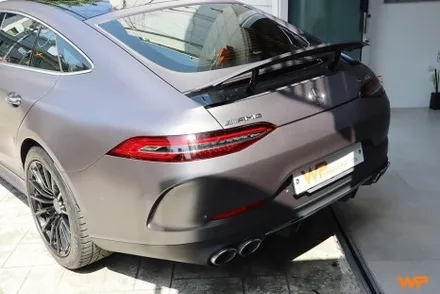 벤츠 GT43 AMG 랩핑제거 및 전체랩핑 재시공 장안동 / 광진구 중곡동