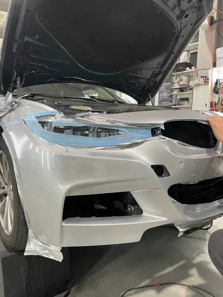 BMW 320D 자동차 랩핑도 보험처리가 가능한가요!? YES~~ / 광진구, 성수, 송파