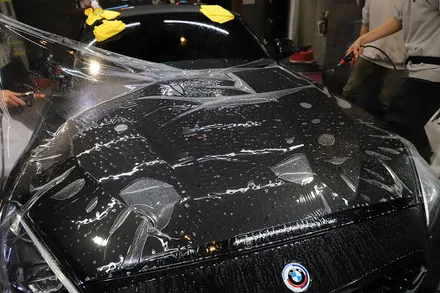 BMW Z4 M40I 자동차PPF 필름 시공 (+소프트탑,휠,가죽코팅) / 광진구, 성수, 송파