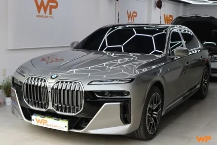BMW 7시리즈 상단 투톤랩핑 비닐프로그 하이그로시 블랙 광진구랩핑 / 광진구, 성수, 송파
