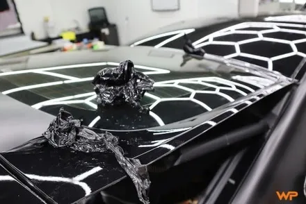 벤츠 GT43 AMG 랩핑제거 및 전체랩핑 재시공 장안동 / 광진구 중곡동