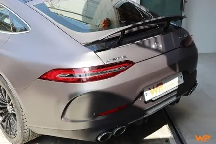 벤츠 GT43 AMG 랩핑제거 및 전체랩핑 재시공 장안동 / 광진구 중곡동
